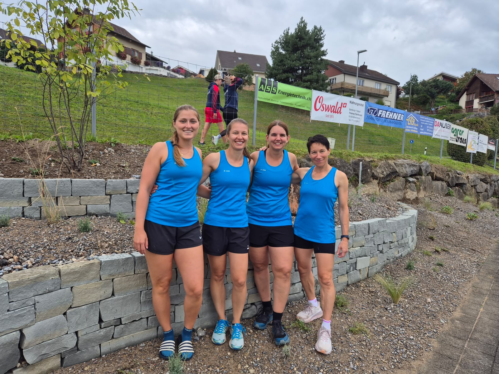 Bild SM Steinstossen Team